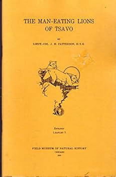 Paperback The Man-Eating Lions of Tsavo (Zoology Leaflet 7) [Unknown] Book