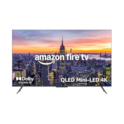 Introducing Amazon Fire TV 65" Omni Mini-LED Series, QLED 4K UHD smart TV, Dolby Vision IQ, 144hz gaming mode, Ambient Experience, hands-free with Alexa, 2024 release