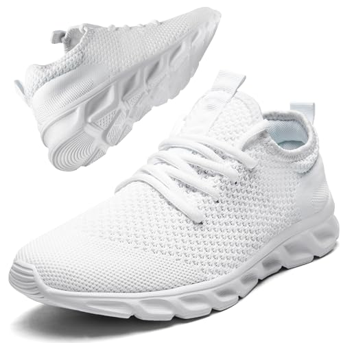 Image of Running Shoes for Men Womens Walking Slip On Tennis Sneakers | Comfortable Lightweight丨Breathable Mesh丨Gym丨Non Slip Sole丨Unisex Shoes丨 Athletic Workout Casual Fashion Sports