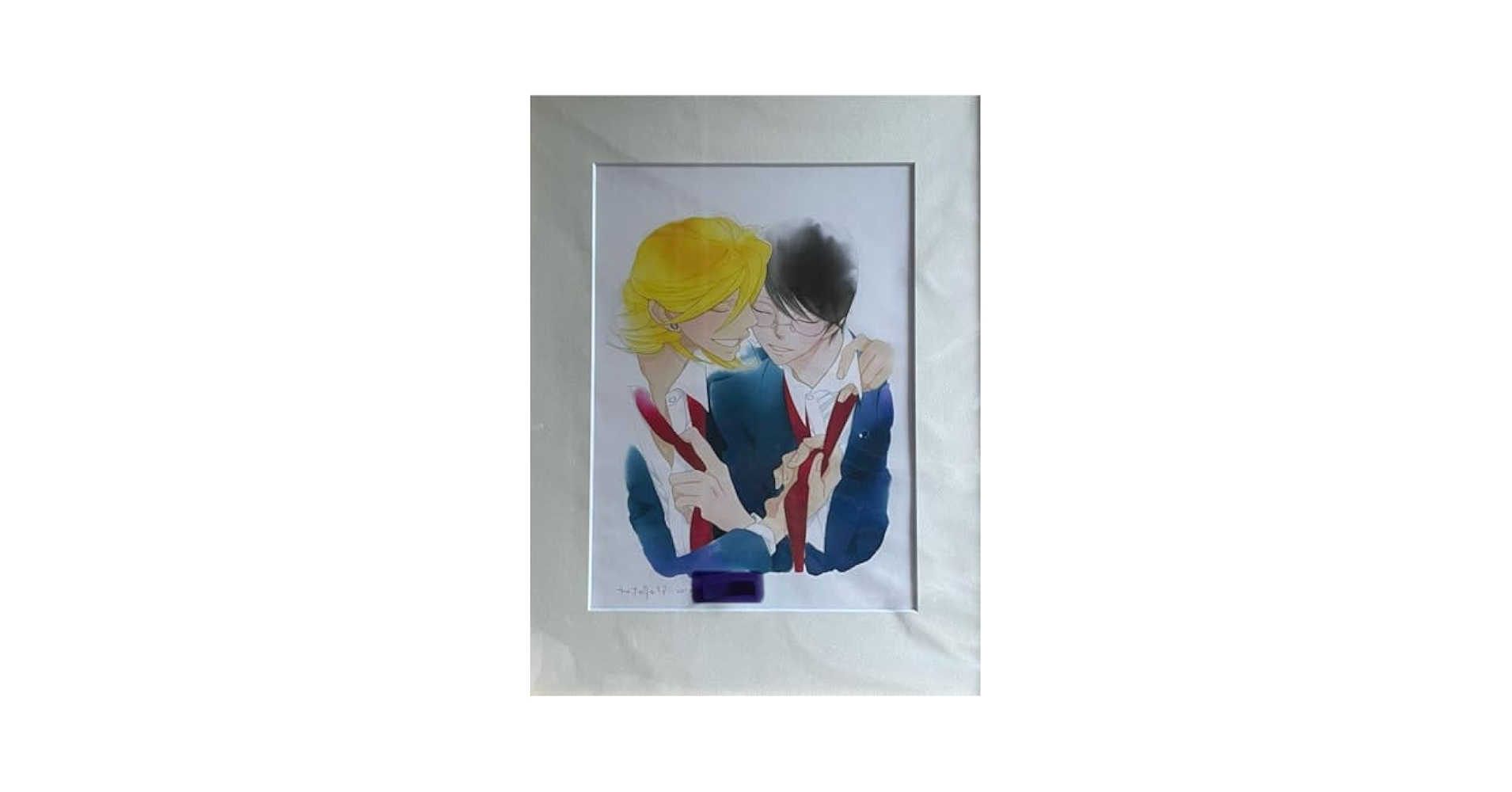 中村明日美子　複製原画　同級生【卒業アルバム表紙】 Amazon.co.jp: 中村明日美子 複製原画 同級生卒業アルバム表紙 B