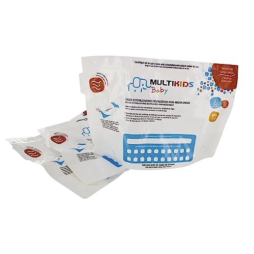 Saquinhos para Esterilizar no Micro-ondas 6 pe�as Multikids Baby - BB157
