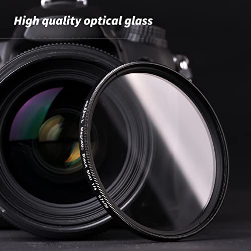 Filtro Pro-Mist 1/4 negro de 77 mm para control de contraste en objetivos de fotografía 3