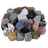 Mixed Crystals Rough Gemstones - Madagascar Stones - Bulk Healing Stones - Colored Rocks - Healing C