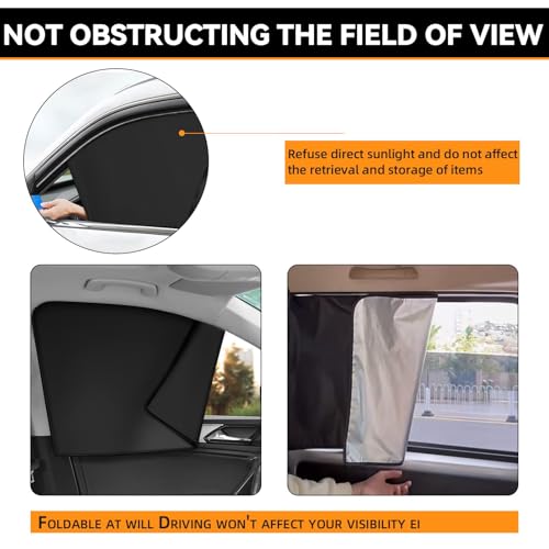 Pare brise soleil voiture Partner Tepee pare-chaleur pliable anti-UV - 6