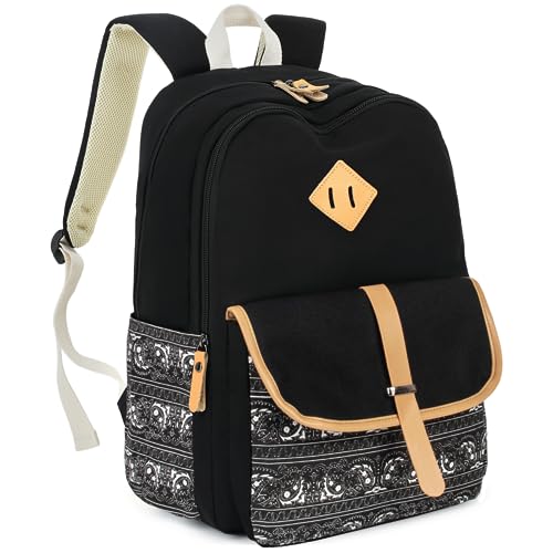 Leaper Canvas Backpack Laptop Bag Travel Bag bag...