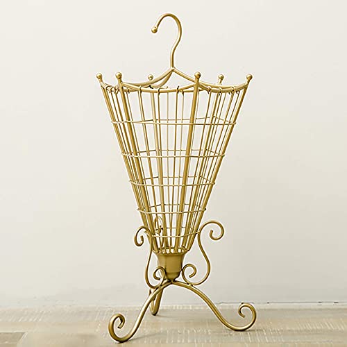 Porte-parapluie Creative d pour sol sec : protégez votre couloir avec ce support en fer - 2