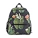Produktbild Emoya Grüner Kaktus schwarze tropische Pflanzen Kinderrucksack Jungen für Kleinkinder Kindergarten