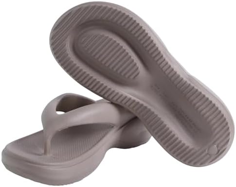 CORFLY Chinelo de dedo Sandália Feminina EVA Macio Ortopédico Nuv...