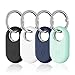 Produktbild NEUTYPECHIC 4 Stück Hülle für Samsung Galaxy SmartTag 2 mit Schlüsselanhänger, Silikon Anti-Kratz GPS Tracker Keyring Anhänger Schutzhülle für Smart Tag 2 Hülle für Kinder, Haustier, Koffer