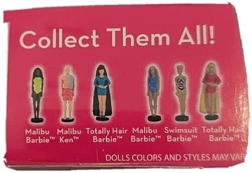 Miniatura 6 de Worlds Smallest 1977 Style Barbie Fashion Cases (paquete de 3)