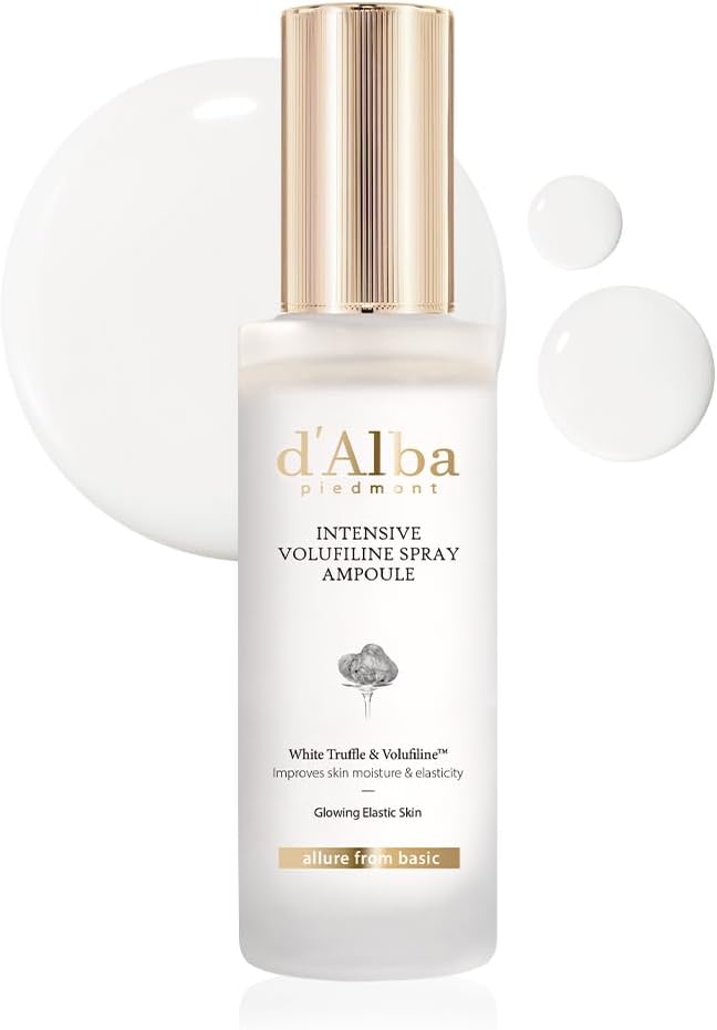 Intensive Vegan Volufiline Spray Ampoule, Milky Spray Serum, Skin Firming, Premium Elasticity Care Treatment, 50,000ppm Volufiline Ampoule (1.69 fl.oz)