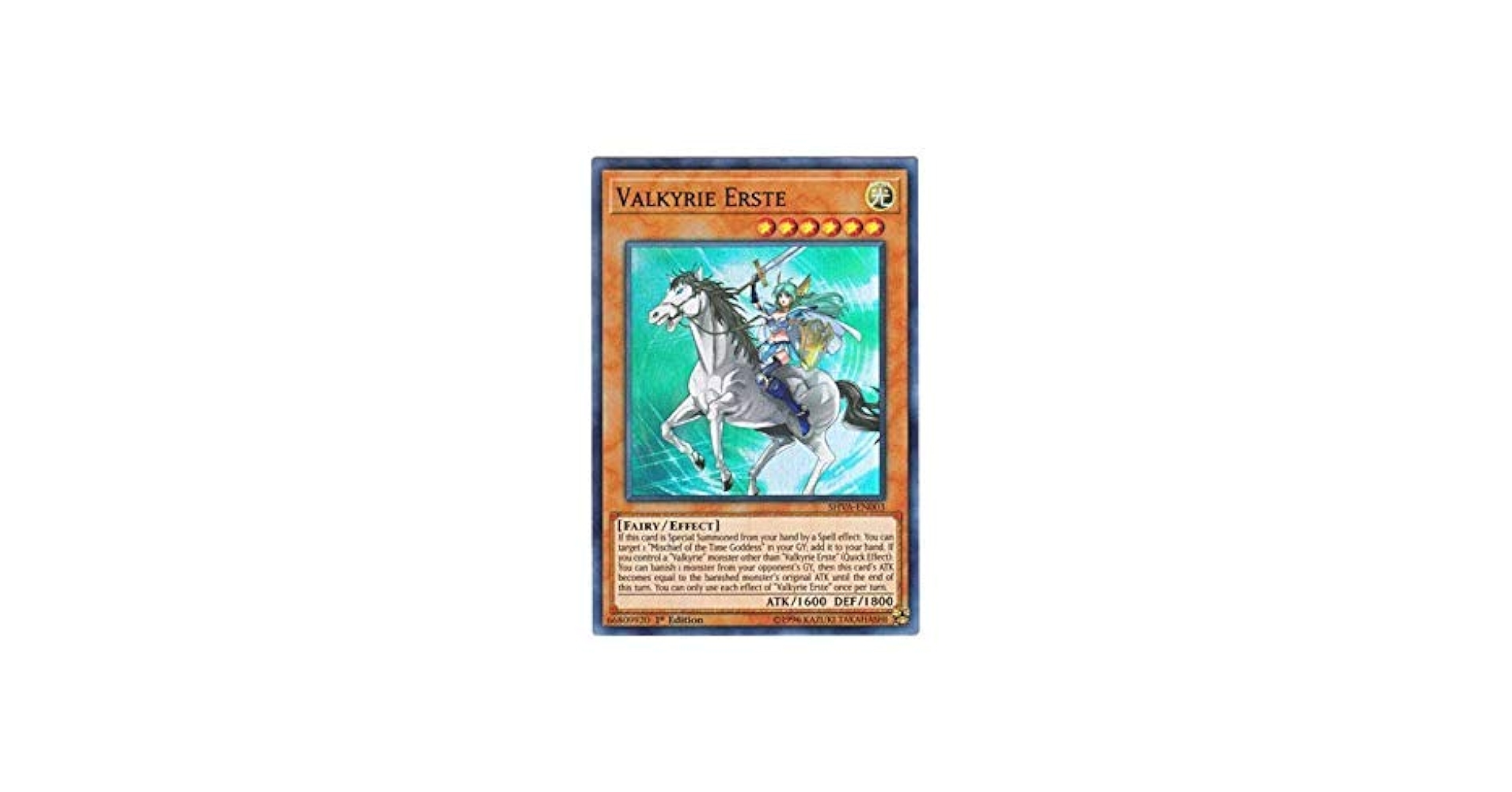 遊戯王 デッキパーツ ワルキューレ 英 Amazon.co.jp: 遊戯王 英語版 SHVA-EN003 Valkyrie Erste