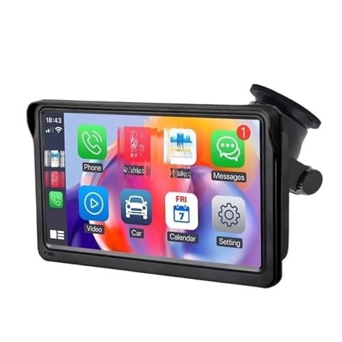 �J�[�v���C��� �^�b�`�X�N���[���J�[���W�I�}���`���f�B�A�v���[���[���C�����XCarPlay Android Auto(7 inch Carplay)