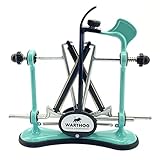 Warthog V-Sharp A4 Knife Sharpener, Ideal for Home Cooks, Fishermen, Hunters, Diamond Rods, Adjustable Angles, Metal Frame