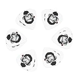 ギターピック 12枚 3種類の厚さ ギターピックセット ピックケース 収納ボックス付き アコーステイクギター エレキギター ウクレレ マンドリン ベース バンジョー用 初心者用 guitar pick（0.46mm＆0.71mm&0.96mm） ゴリラの兄貴