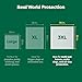 Earth Rated 3-in-1 Max Absorbency Puppy Pee Pads for Dogs, Odor Blocking, Leak Prevention Potty Training Pad, 3XL, 36 x 36 Inches, 7 Count