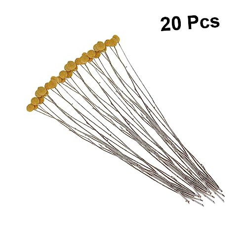 Ramo de flores secas estilo natural Craspedia 20 pcs miniatura 6