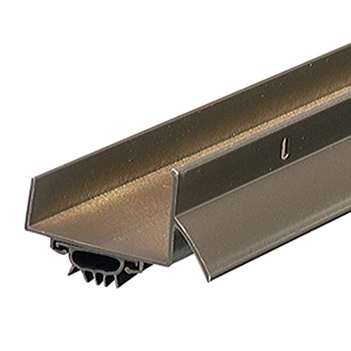 Vinyl U Shaped Door Bottom With Door Drip Cap, Md Building Products 06197 #TOP2