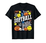 Photo Gallery divertente pipistrello softball con zucche halloween costume day boys maglietta Photo Gallery divertente pipistrello softball con zucche halloween costume day boys maglietta