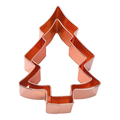 Eddingtons Copper Christmas Tree Cookie Cutters Set Cover