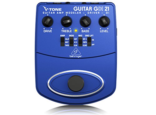 Behringer V-Tone Guitar Driver DI GDI21 Amp Modeler/Direct Recording Preamp/DI Box
