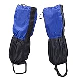 Dbvnnsy 1 Pair Nieve Paiters Impermeable Baiters de Botas de Pierna Ligera Transpirable para niños Zafiro para niños
