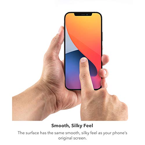 Image of ZAGG Glass Elite VisionGuard+ Screen Protector - iPhone 12 Mini - Impact Protection, Scratch, Fingerprint, Smudge, InvisibleShield, Oil Resistant, Clear