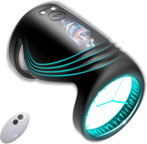 Anillo para el pene de silicona 10 modos masajeador masculino juguete erótico