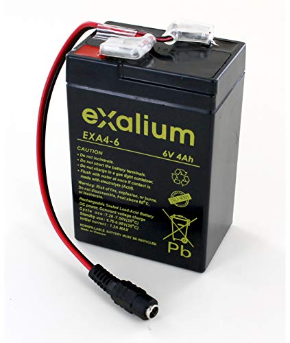 Batterie Plomb 6V 4Ah pour Bateau Quad Boat kompact Cover