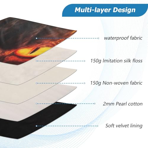 Funda para portátil Cat Fire Eyes de 13-14 pulgadas miniatura 4