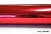 VViViD Red Mirror Chrome Vinyl Wrap Self Adhesive Film Air Release Bubble and Air-Free 3Mil (1ft X 5ft)