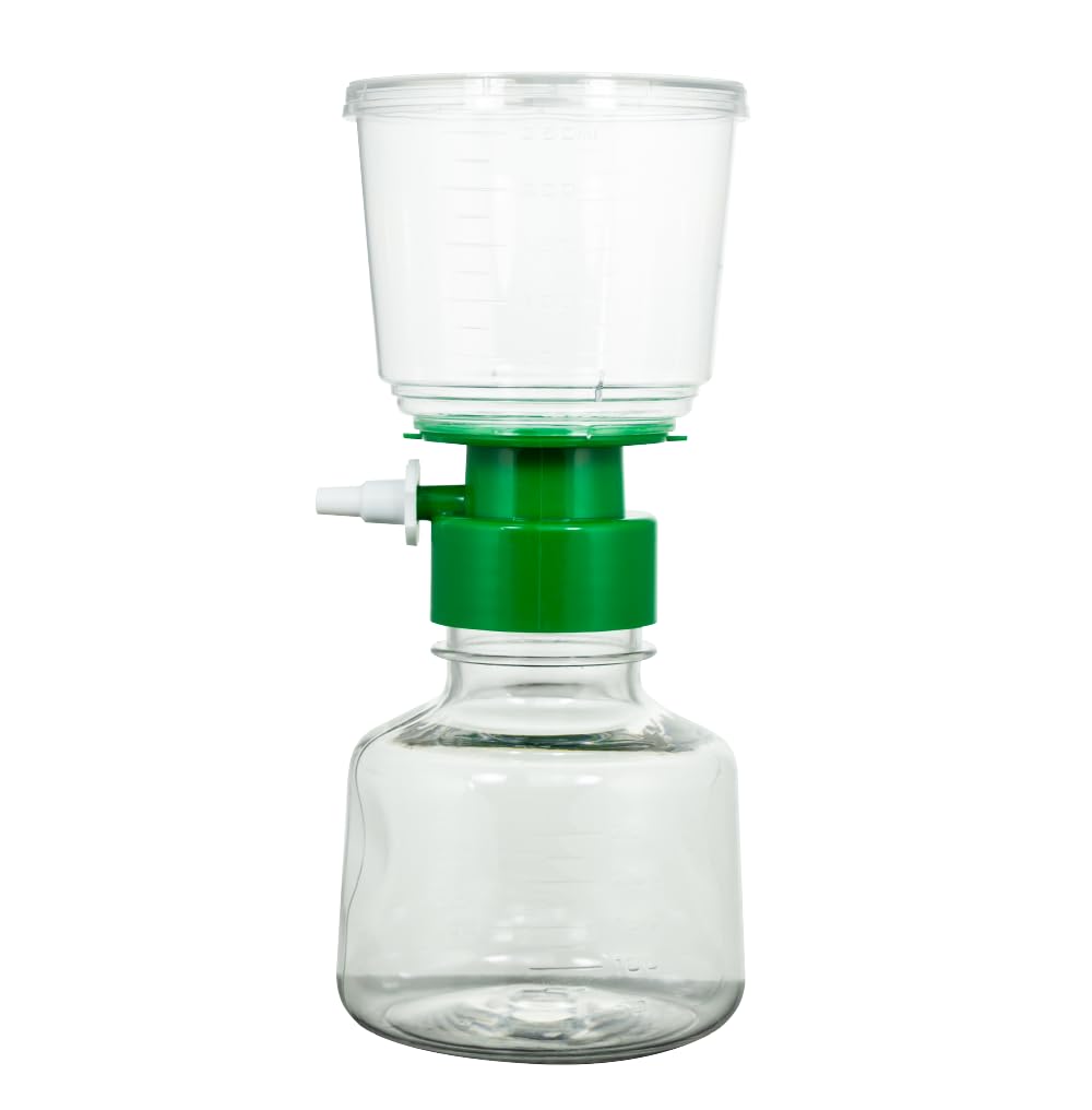 Filtrationseinheit PES-Membran, 250/500 ml, 0,45 µm, Ø 50 mm, 12 Stück – Laborbedarf von neoLab