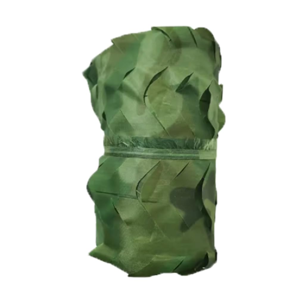 Rollo De Red De Camuflaje, Cubierta De Sombra De Tela Oxford De Red De Camuflaje, Adecuada Para Sombrilla Al Aire Libre, Cubierta De Coche Para Observación De Aves En La Jungla, Camping(Size:5x9m)