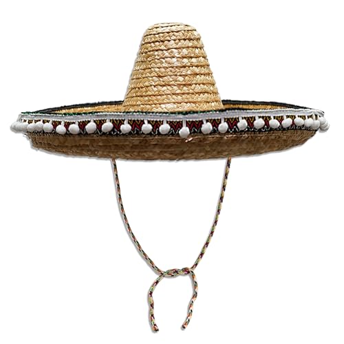 Bock op Kölle Sombrero Mexico Kostüm Zubehör Karneval Mottoparty Hut (Sombrero 48x48 cm)