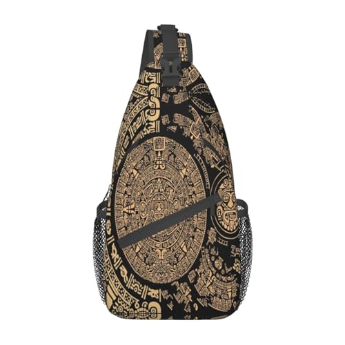 Aztec Sling Backpack Chest Bag Crossbody Shoulder Bag Gym Cycling Travel Hiking Daypack For Men Women