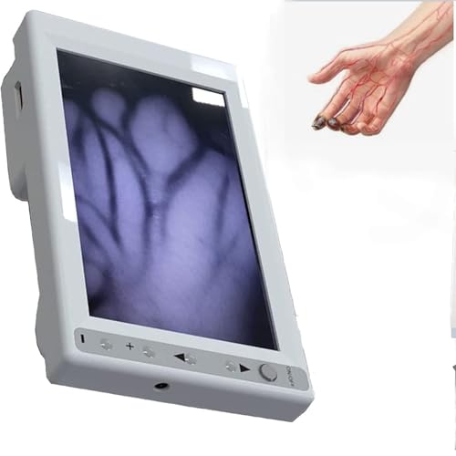 Visor LED De Venas Para Flebotomía, Localizador Infrarrojo De Venas, Detector De Iluminación De Venas Con Visualización Profesional Y Mango Para Flebotomía Con Acceso Intravenoso Para Enfermeras
