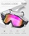 BATFOX Motorcycle Glasses Goggles Dirt Bike Motocross Safety ATV Tactical Riding (HD Purple-Black, Adult)