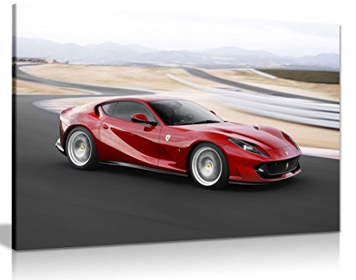 Ferrari 812 Superfast - Lienzo decorativo (18 x 12) Cover