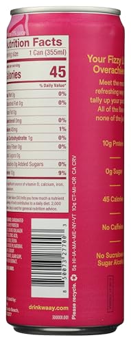 Image of Waay Grapefruit Sparkling Protein Water, 12 FZ