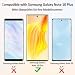 2 Stück Schutzfolie für Panzerglas für Samsung Galaxy Note 10 Plus Folie