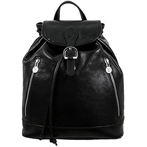 Time Resistance Mochila de Cuero para Trabajo, Colegio o Universidad Cover