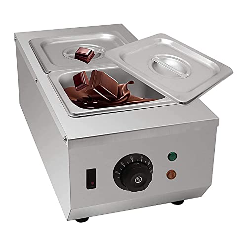 Máquina eléctrica para fundir y templar chocolate doble miniatura 1