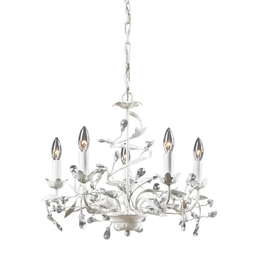 Tech Deals 🔥 Elk Lighting 18113/5 Circeo Five Light Chandelier, Antique White One-Day Sale: Up to 70% Off Elk Lighting 18113/5 Circeo Five Light Chandelier, Antique White