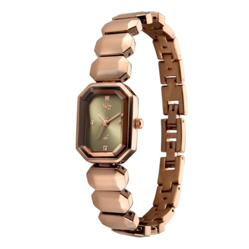 Image of Fastrack Vyb Celeste Quartz Analog 3 Hands Alloy Strap Watch for Girls