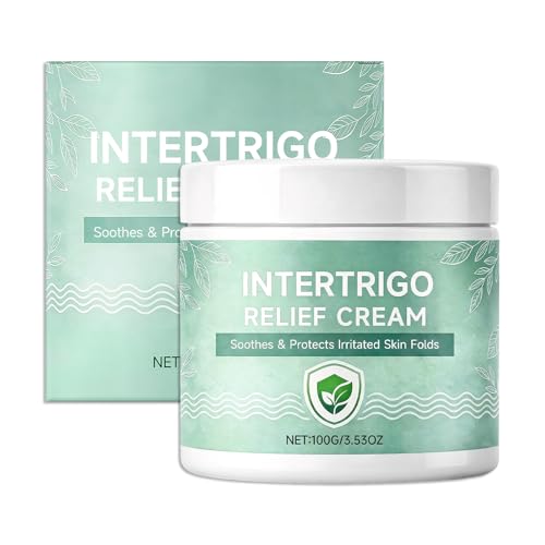 Intertrigo Treatment Cream Skin Barrier Repair Cream for Moisture & Friction Protection Helps Support Skin Comfort for Women & Men Fast-Drying Non-Greasy Formula for Friction-Prone Areas