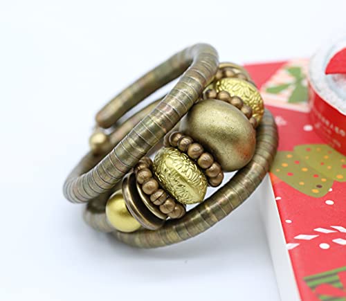 HENGYID African Handmade Tribal Beaded Ethnic Rope Bracelet, Ideal for Everyday Wear & Special Occasions2