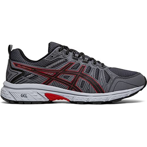 ASICS Men's Gel-Venture 7 Running Shoes, 7, Black/Classic RED