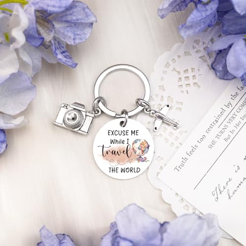 Travel Gifts for Women Funny Travel Gifts Keychains - Image 2