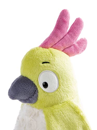 NICI Kuscheltier Kakadu Jaya 25 cm – Stofftier aus weichem Plüsch, farbenfrohes Plüschtier zum Kuscheln und Spielen, für Kinder & Erwachsene, 48957, tolle Geschenkidee, grün