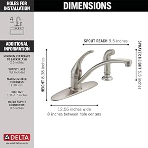 Delta b4410lf ss stainless  urban country home decor